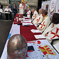 A Sarno la solenne cerimonia di investitura di nuovi cavalieri e dame dell'Ordine dei Cavalieri Templari