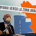 Campania in zona gialla per un soffio, ma lunedì 10 rischia di tornare in arancione