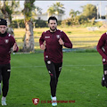 La Salernitana torna al lavoro in attesa del ritiro in Turchia