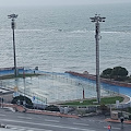 Salerno, crolla parte pattinodromo sul lungomare 