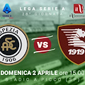 Spezia-Salernitana, le probabili formazioni