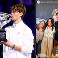 Tennis, Jannik Sinner torna e vince: sorrisi e autografi nella Rolex Lounge