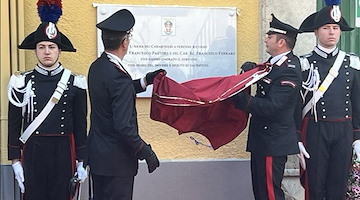 Campagna, commemorato il 1° anniversario della morte del Maresciallo Francesco Pastore e del Carabiniere Scelto Francesco Ferraro