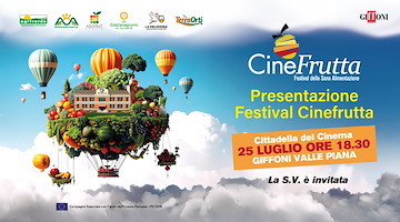 Cinefrutta torna a Giffoni: protagonista la sana alimentazione al festival dei ragazzi