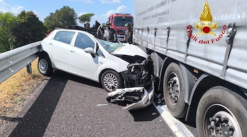 Gravissimo incidente sull’A30 all’altezza dello svincolo Nocera-Pagani, 38enne in fin di vita