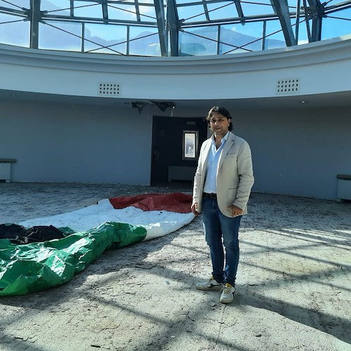 A Pagani al via i lavori di riqualificazione terzo piano dell’Auditorium Sant’Alfonso: stamattina il taglio del nastro