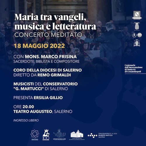 A Salerno il concerto meditato “Maria tra Vangeli, musica e letteratura” con Monsignor Frisina 