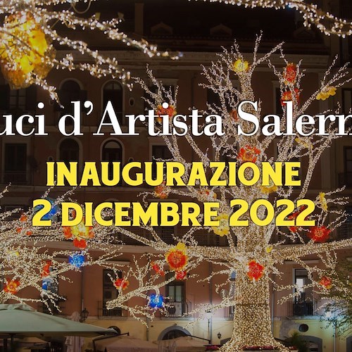 A Salerno quasi completata l'installazione delle "Luci d'Artista": 2 dicembre l'accensione
