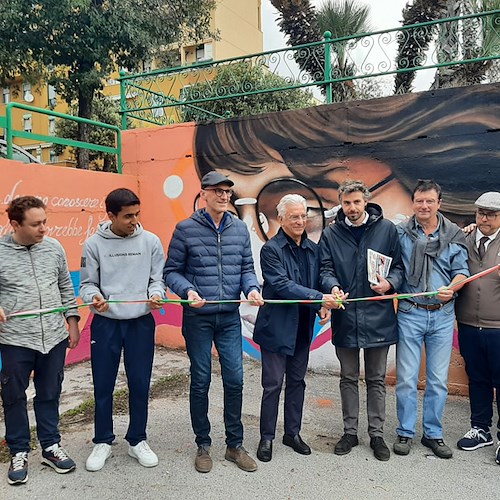A Salerno un murale per ricordare Giancarlo Siani, il giornalista del Mattino ucciso dalla camorra