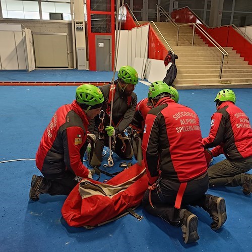 Ad Ariano Irpino due giorni di formazione per i Tecnici di Soccorso Speleologico della Campania