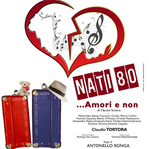 Al Teatro Delle Arti di Salerno "Nati 80, amori e non" di e con Claudio Tortora
