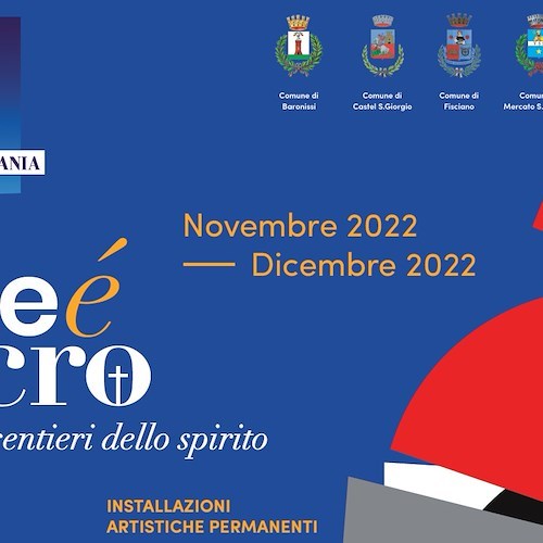 Al via “Arte è sacro”: programma di percorsi turistico-culturali, naturalistici ed enogastronomici nella Valle dell'Irno