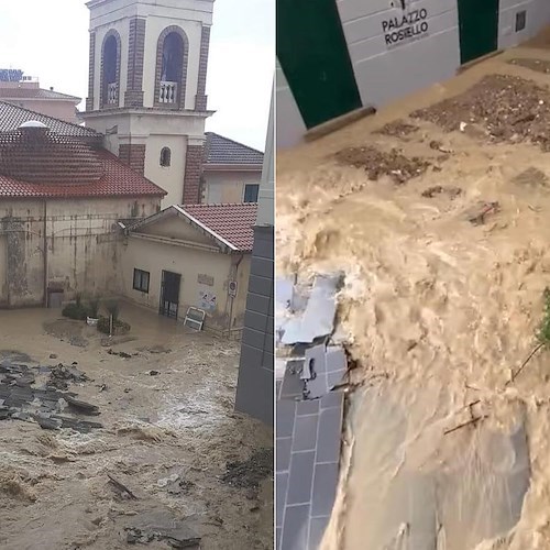 Allagamenti in Cilento. Danni e disagi ad Agropoli e Santa Maria di Castellabate: prorogata Allerta Meteo /foto /video