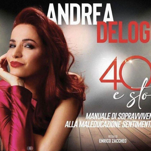 Andrea Delogu al Teatro delle Arti di Salerno con "40 e sto"