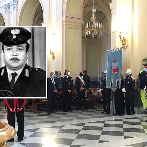 Angri ricorda il brigadiere Gioacchino D'Anna, medaglia d'Oro al Valor Civile "alla memoria"