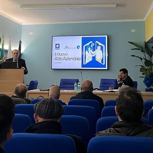 ASL Salerno, presentato il nuovo Atto aziendale: ritorna il pronto soccorso a Scafati
