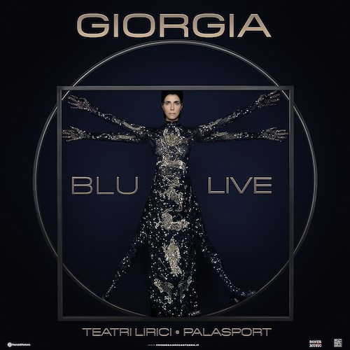 "Blu Live", 2 dicembre Giorgia arriva al PalaSele di Eboli: al via le prevendite