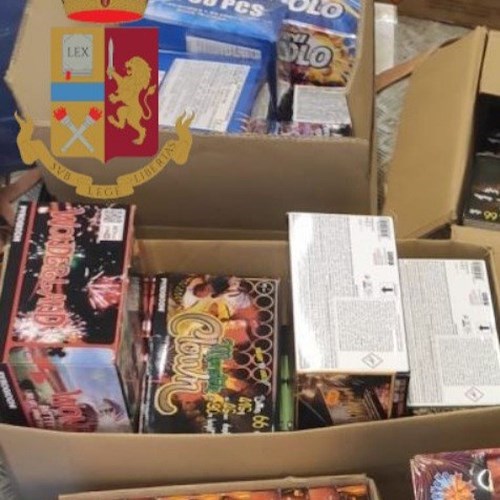 Capodanno, sequestrati 10 kg di botti illegali a un uomo di Battipaglia