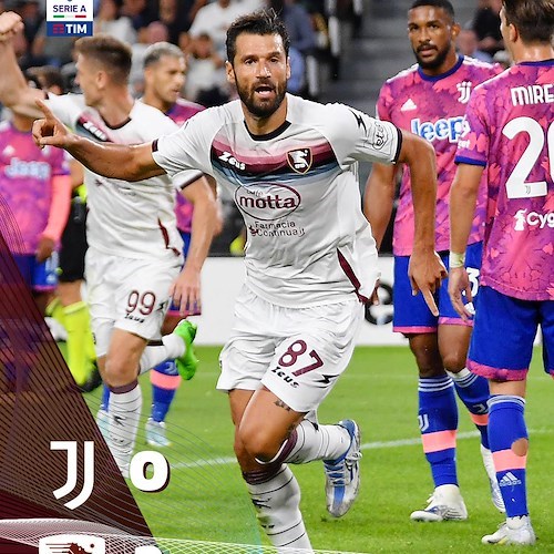 "Che Salernitana!" Finisce 2 a 2 contro la Juventus ma il risultato sta stretto ai granata