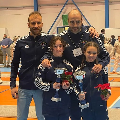 Club Scherma Salerno sugli scudi agli Interregionali Under 14 di Baronissi