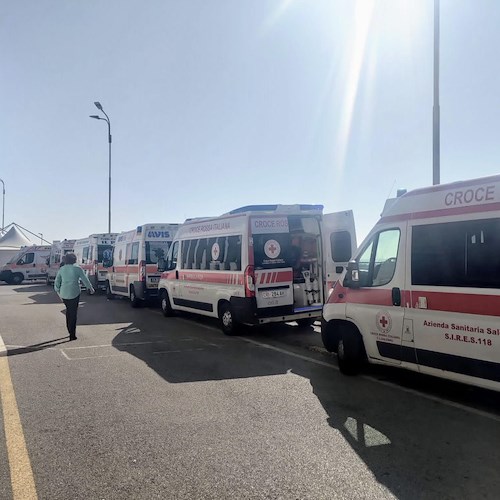 Code di ambulanze e disagi al "Ruggi", Fratelli d'Italia: «Giovedì in marcia contro il disastro sanitario di De Luca»