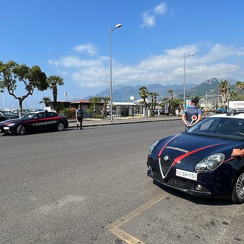 Controlli di Ferragosto, 69 pattuglie e 138 Carabinieri in attività tra Salerno, Vietri sul Mare e Cetara 