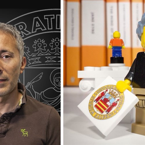 «Così sono diventato un modello Lego», la statuina giocattolo del docente UNISA Giacomo Pardini