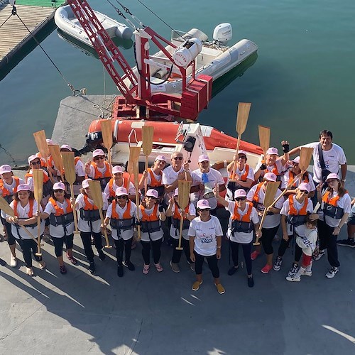 Da Salerno parte "Dragon Boat in rosa", iniziativa dedicata alle pazienti oncologiche