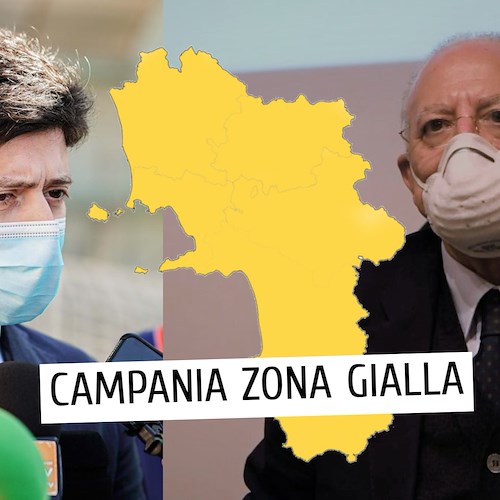 Dal 26 aprile Campania passa in zona gialla: ecco cosa cambia
