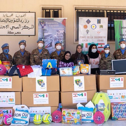 Dall'Associazione Campana “Ampio Raggio ODV” aiuto alle fasce deboli della popolazione libanese