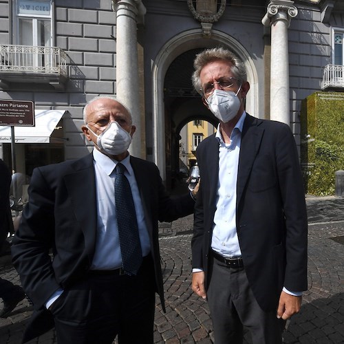 De Luca esulta per elezione Manfredi a sindaco di Napoli: «Ci voleva dopo un decennio di nullità amministrativa»