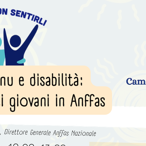 Disabilità intellettive: a Salerno ANFFAS festeggia il 64esimo compleanno puntando su giovani, inclusione e pari opportunità