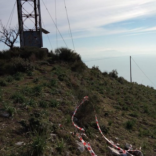 Fatto brillare ordigno bellico rinvenuto a San Liberatore, al confine tra Cava de' Tirreni e Vietri sul Mare 