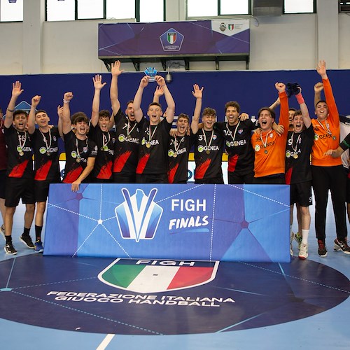 Genea Lanzara sul podio d'Italia: per i salernitani storica medaglia di bronzo nella Youth League Under 20 