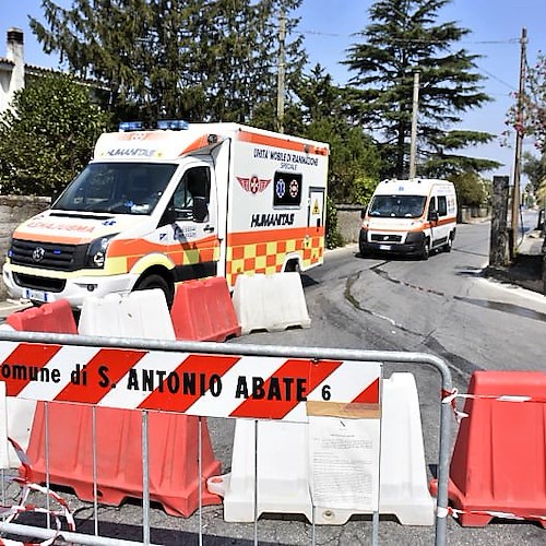 Humanitas Salerno in azione a Sant’Antonio Abate: trasportati due pazienti al Cotugno 