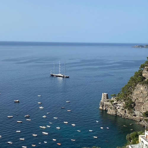 Il "Maltese Falcon" torna a Positano /Foto