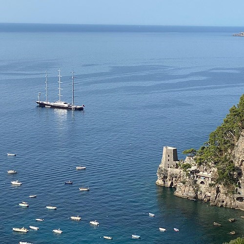 Il "Maltese Falcon" torna a Positano /Foto