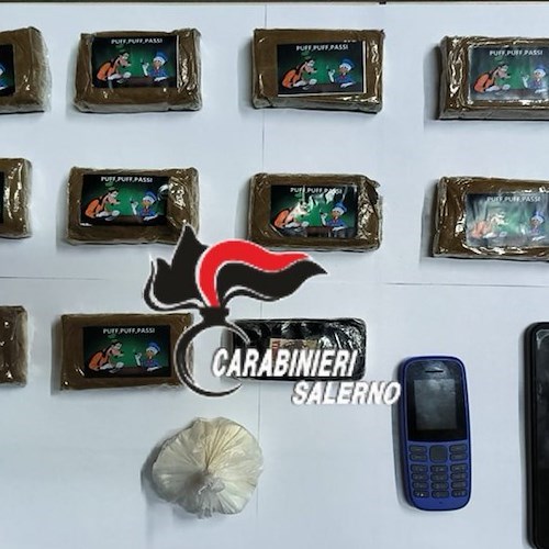 In auto con cocaina e hashish, arrestato pusher a Battipaglia