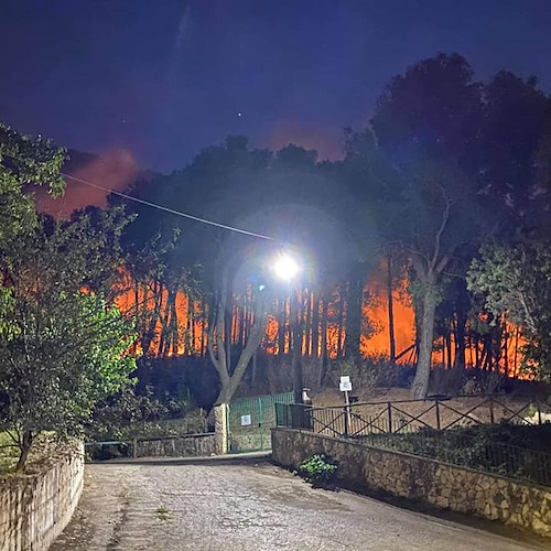 Incendi, il Comune di Sarno chiede lo stato di emergenza