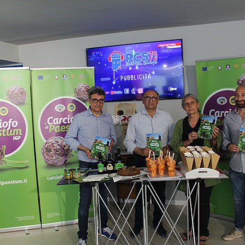 La presentazione del volume “Il Carciofo e le sue virtù” ai microfoni di Radio Castelluccio RCS75