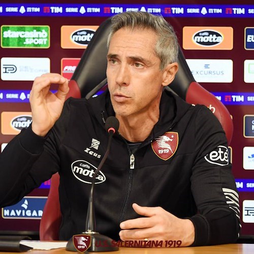 La Salernitana è in partenza verso Milano. Conferenza stampa di Paulo Sousa