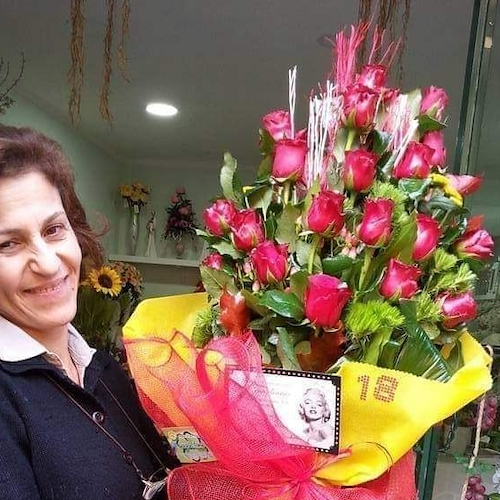 Lutto a Sarno, si è spenta a soli 58 anni la fioraia Concetta Squillante