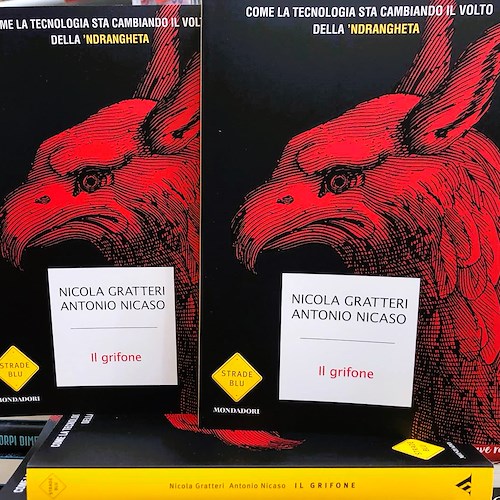 Martedì 5 dicembre la Camera di Commercio di Salerno ospita Nicola Gratteri e il suo libro “Il Grifone”<br />&copy; Mondadori Alassio