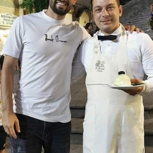 Massimo Coda: per l'ex Salenitana e Benevento sosta di gusto al Bar Francese di Amalfi [FOTO]