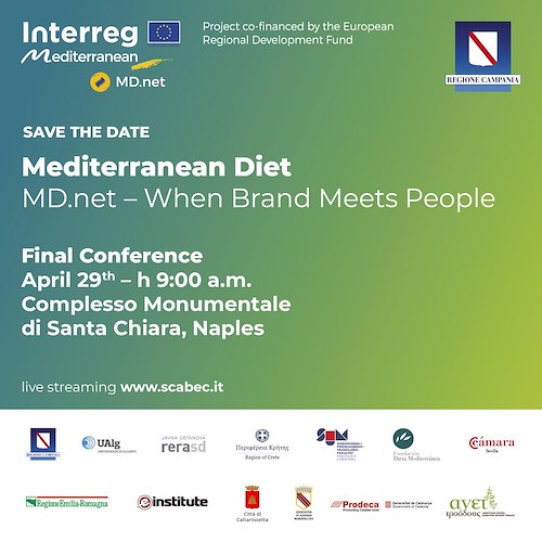 MDnet, da Napoli un cluster europeo sulla dieta mediterranea per avviare nuove attività e opportunità di lavoro