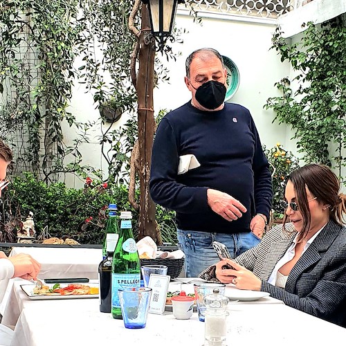 Minori: pranzo al "Giardiniello" per Riccardo Gagliolo, difensore della Salernitana 