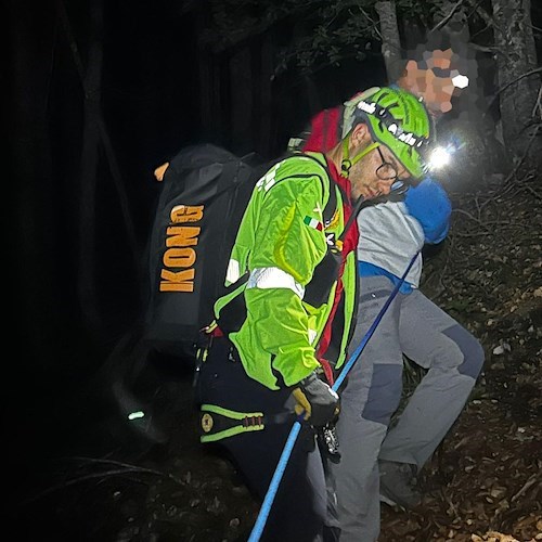Concluso nella notte l'intervento di ricerca dispersi sul monte Cervati