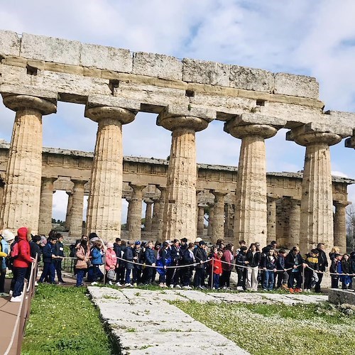 “Musica di Insiemi”: all’ombra dei templi di Paestum si esibiscono 31 orchestre con oltre 2mila alunni