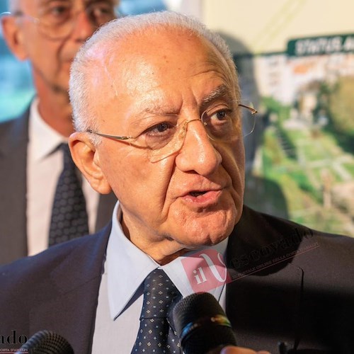 Nuovo "Ruggi" di Salerno, De Luca: «Faremo il nuovo bando di gara con l'Anac»<br />&copy; Leopoldo De Luise