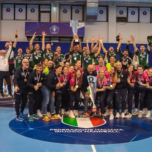 Pallamano femminile, la Jomi Salerno è campione d’Italia